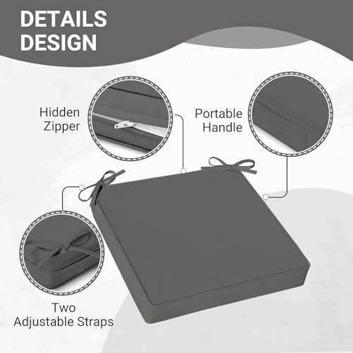 Cojín Impermeable De Espuma Viscoelástica Para Silla De Jard