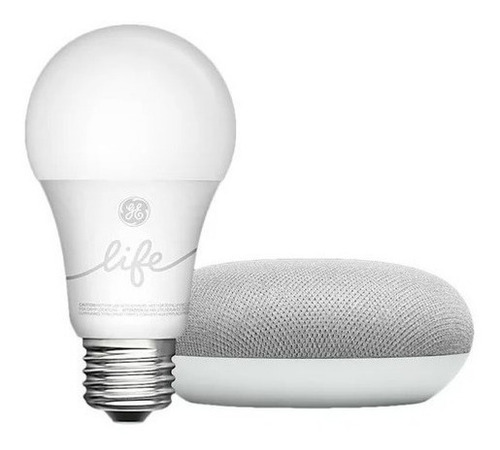 Kit De Inicio De Google Home Mini Y Bombilla Inteligente