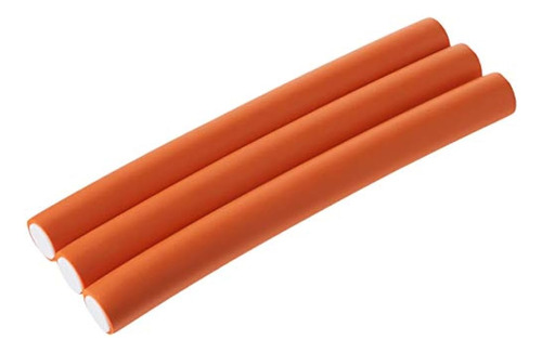 Varilla Diane Jumbo Twist-flex, Naranja, 3 Unidades 1 Pulgad