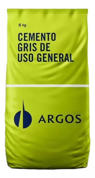  Cemento Gris 5 Kg Argos - m a $19000