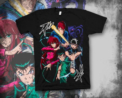 Camisa 100% Algodão Yu Yu Hakusho (estampa Exclusiva)