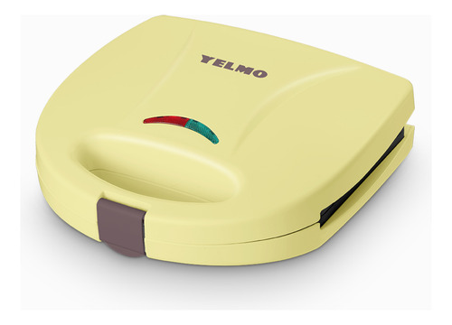 Waflera Eléctrica Yelmo Wm-1901 Color Amarillo 220v - 3c