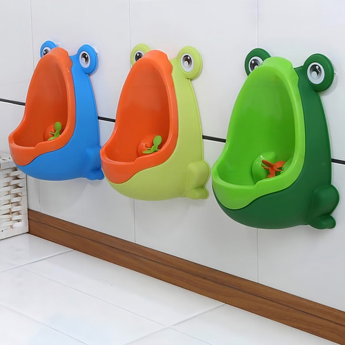 Mictório Infantil Com Ventosa Sapinho Verde 7274 - Buba Sapo