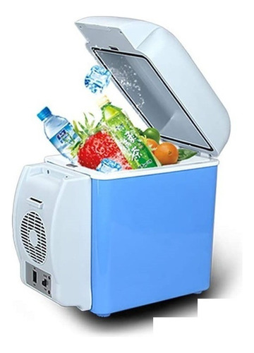 Mini Refrigerador/ Calentador Eléctrico Portátil Color Blanco