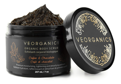 Exfoliante Corporal Organico Para Cafe Y Chocolate De Veorga