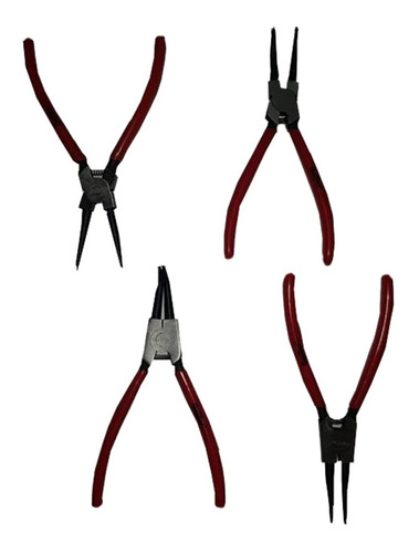 Pinza Para Seguro Seguer Set X 4 Piezas Guiller La Cueva