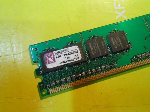 Memoria Kingston Kth-xw4200/512 Ddr2 512mb Pc2-3200 En Caja (Usado)