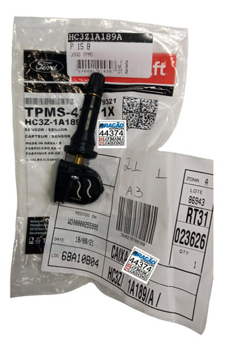 Sensor Pressao Pneu Tpms Edge 2019-2020 / Fusion 2017-2020