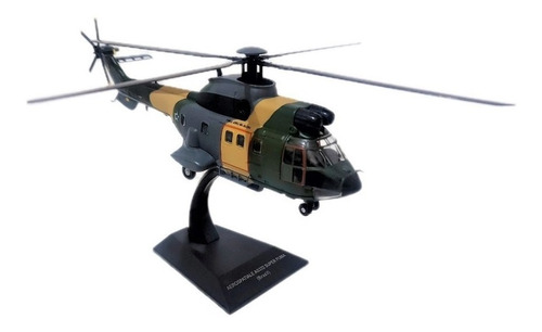 Miniatura Helicóptero De Combate As332 Super Puma - França