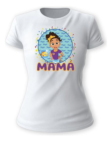 Playera Blip Cumpleaños Fiesta Familia - 1 Pz Sublimación