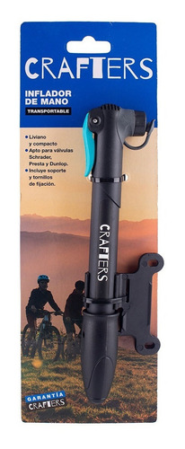 Inflador De Bicicleta Crafters Transportable + Multiválvula
