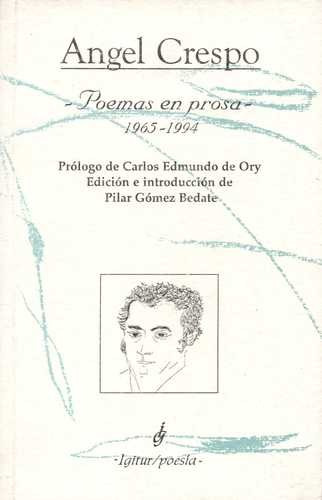 Libro Poemas En Prosa 1965-1994