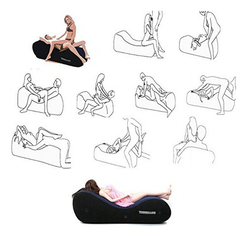 Swish Sofá Multifuncional Inflable - Chaise Lounge Para Yoga