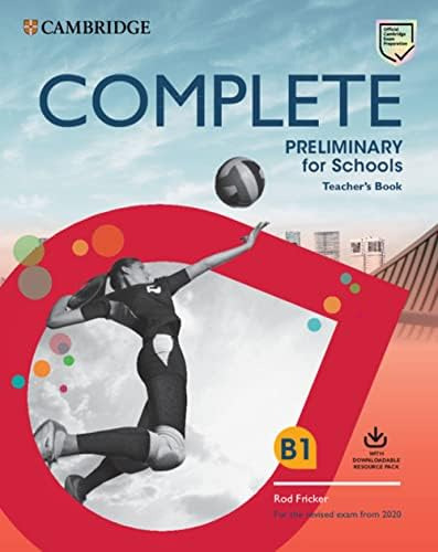 Libro: Complete Preliminary For Schools Teacherøs Book With