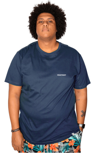 Camiseta Plus Size Extra Grande Algodão Masculino Estampada
