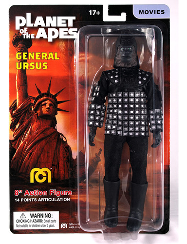 Marty Abrams Presents Mego Planet Of The Apes: General Ursu.