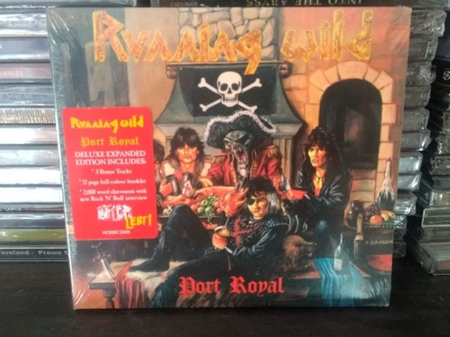 Running Wild Port Royal Cd Re Edicion Expanded 2017 En Stock