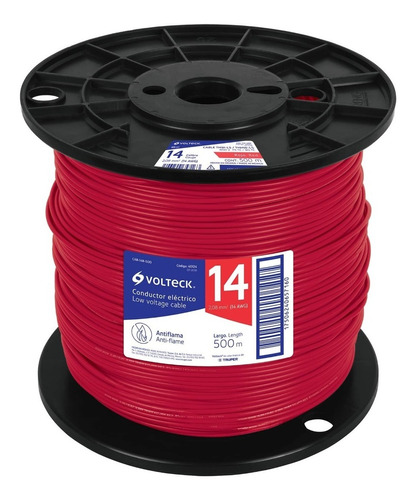 Cable Thhw-ls, 14 Awg, Color A Elegir Rollo Con 500 Metros