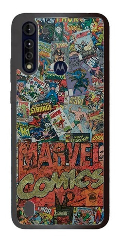 Case Funda Para Motorola Moto G8 Power Lite Marvel Comics