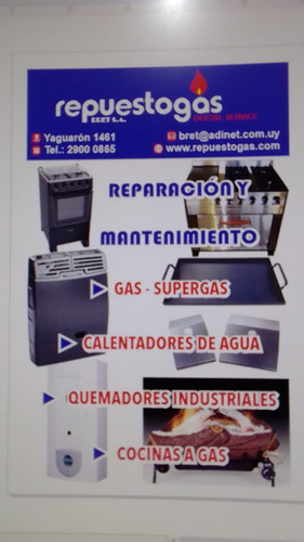Reparacion Y Mantenimiento De Estufas A Gas Y Superas. 