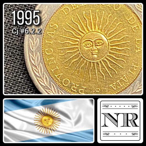 Argentina - 1 Peso - Año 1995 - Cj #6.2.2 - P.... C. I. A. S