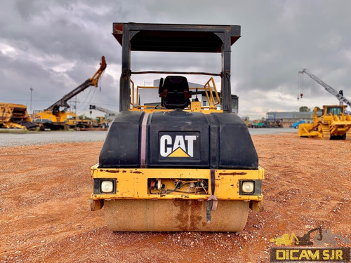 Imagen 6 de 11 de Rodillo Vibratorio Doble Caterpillar Cb-534c Año 1999