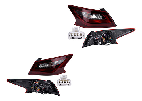 Set Calaveras Ext Obscura Depo Nissan Altima 17 - 18