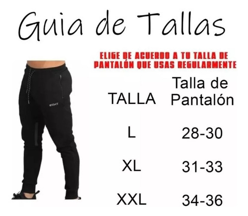 Pants Ejercicio Gym Slim Fit Jogger Casual Calidad Echt Bk