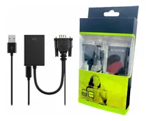 Comprar Adaptador Convertidor Vga A Hdmi C\u002Fcable Audio, Video Fullhd