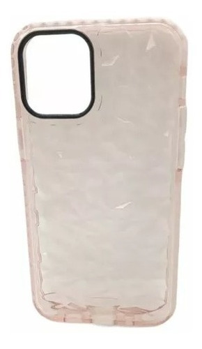  Funda Tpu Evo Gem Para iPhone 13 Pro Max  Rosa