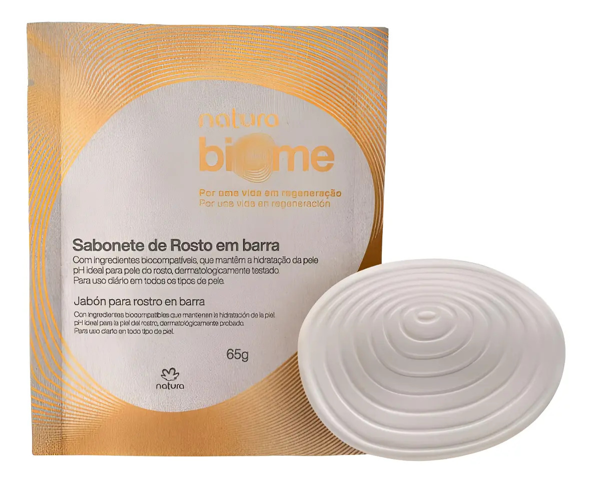 Sabonete Facial Cremoso Natura Bime 65g