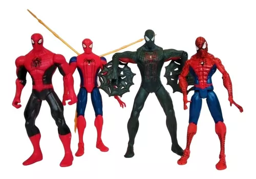 Figuras Hombre Araña Spiderman Colección Juguetes Para Niños