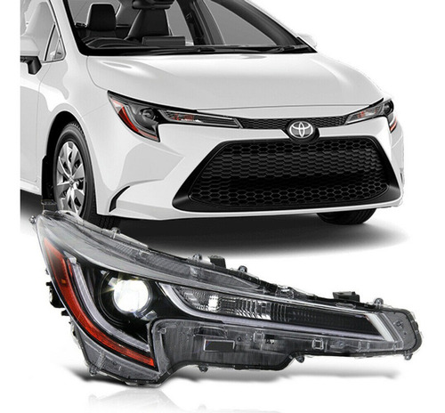 Opticos Led 1 Foco 20-21 Toyota Corolla L Le 1 Lado