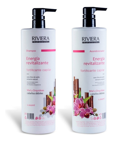 Shampoo + Acondicionador Sin Sal Riviera - Progresivos