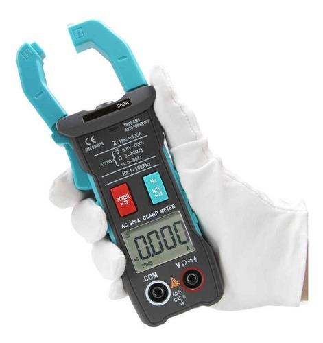 Imagen 6 de 7 de Pinza Amperimétrica Baw 900a Autorango Smart True Rms