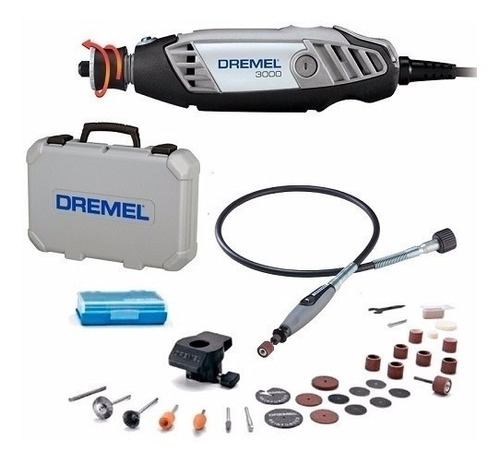 Minitorno Dremel 3000 + 30 Acces + Maletin Eje Flexible