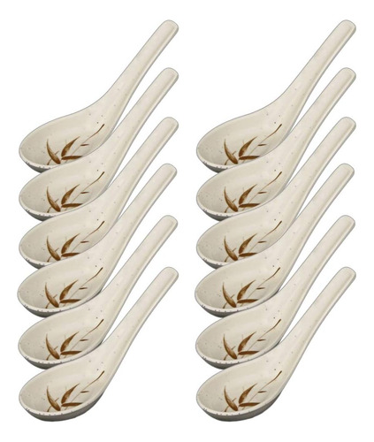 Colección De Hinomaru Cuchara De Sopa De Melamina 5.5 Pulgad