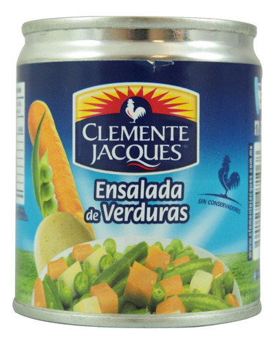 Ensalada De Verduras Clemente Jacques En Lata 220 Gr