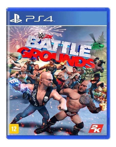 Wwe 2k Battlegrounds - Ps4 Jogo De Luta