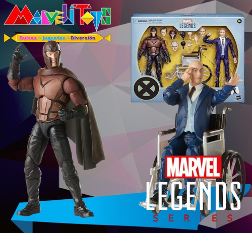 Marvel Legends Magneto & Professor X - X Men