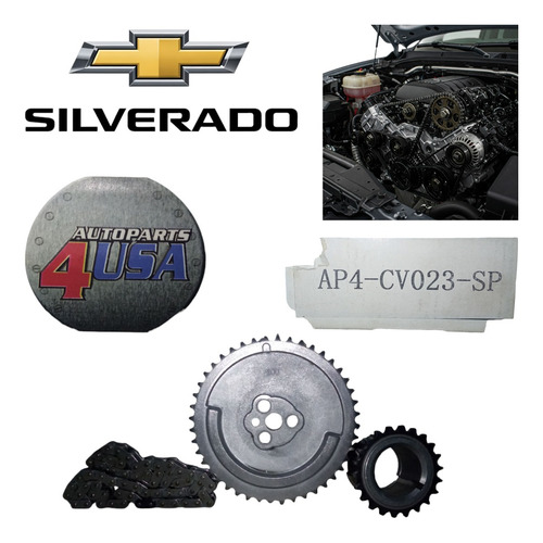 Kit De Cadena De Tiempo 4usa Para Silverado 5.3 - Nuevo