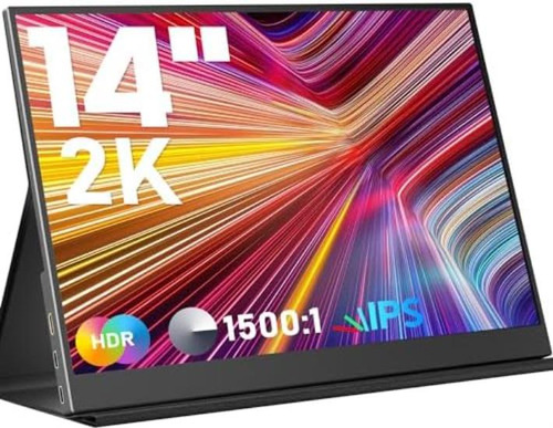 Monitor Portátil Monitor Para Computadora Portátil 2k De 14