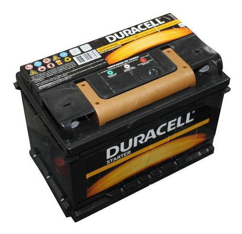 Batería Duracell 12x75 Peugeot 4008 2.0 16v Nafta Desde 2014
