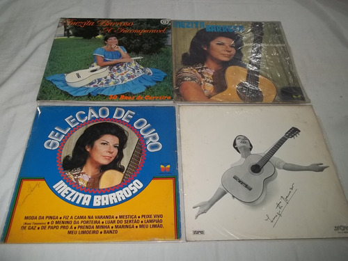 Lp Vinil - Inezita Barroso - 4 Discos