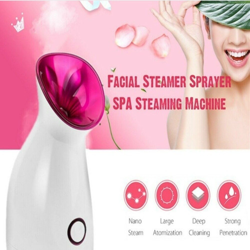 Imagem 4 de 6 de Vaporizador Facial Nano Rosto Higienizador Facial Portatil