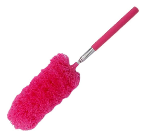 Espanador De Limpeza De Penas 41cm Rosa Vermelha 41cm