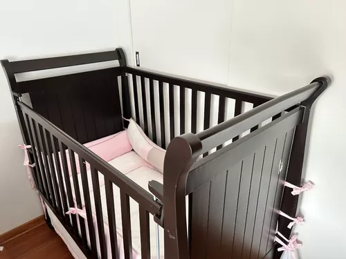 Cuna para Bebe en Madera Pino Modelo Celestial - Promart