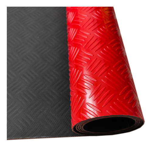 Rollo De Suelo De Goma Con Relieve Para Garaje Y Gimnasio, 2