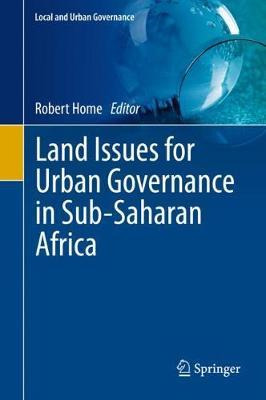 Libro Land Issues For Urban Governance In Sub-saharan Afr...