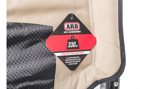 Silla De Camping Aluminio, Plegable C/bolso Arb Original